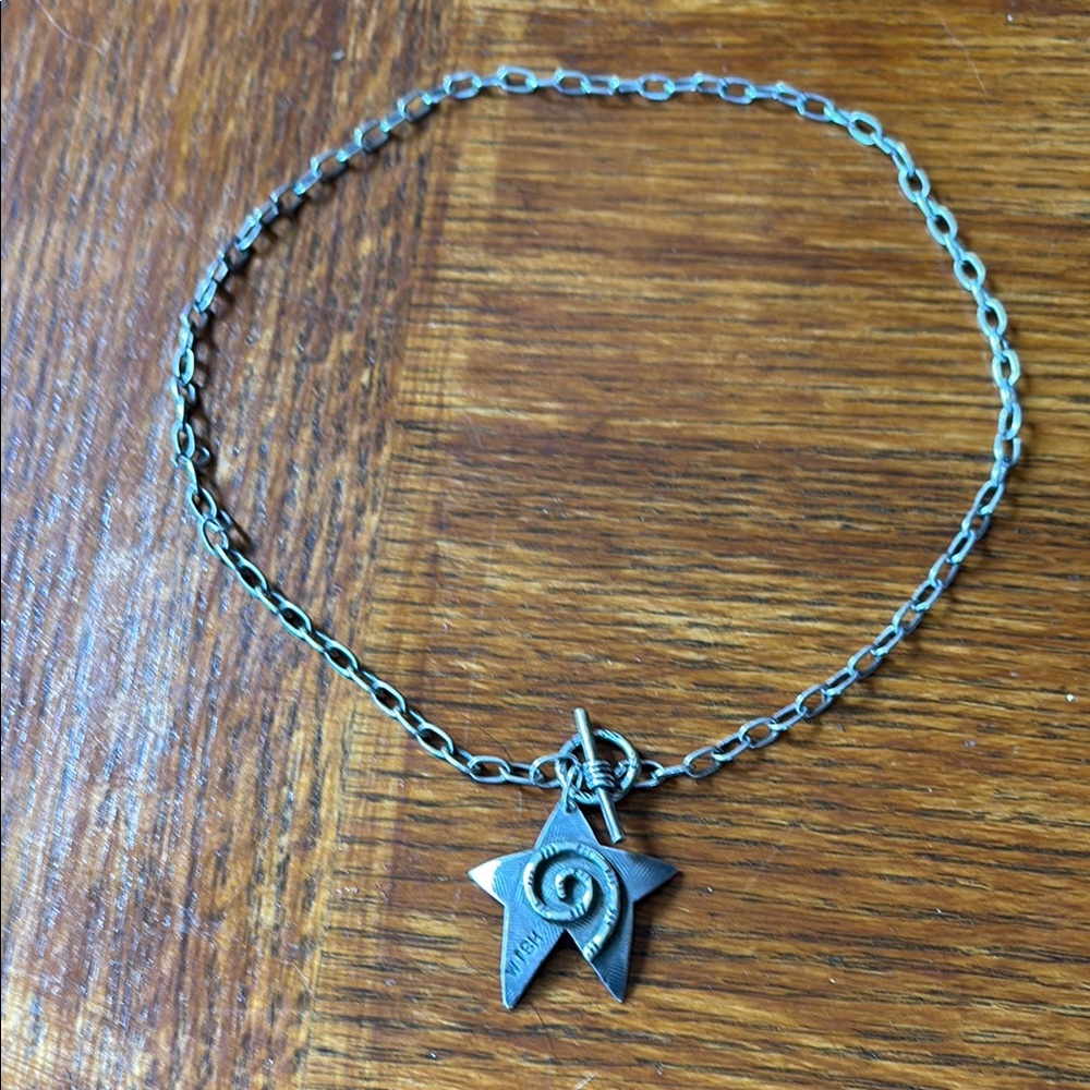 Mettle Silver Star Pendant Necklace